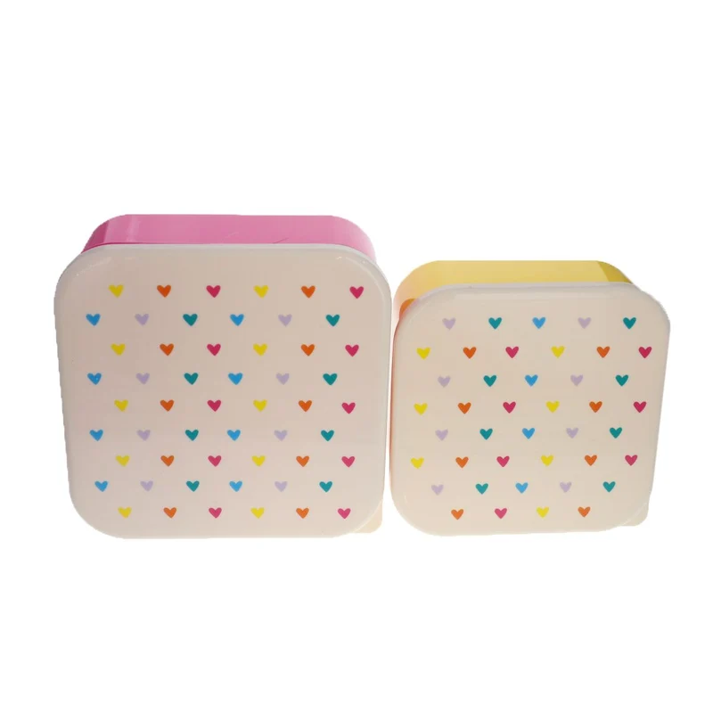 LUNCH BOX - Coeurs x2