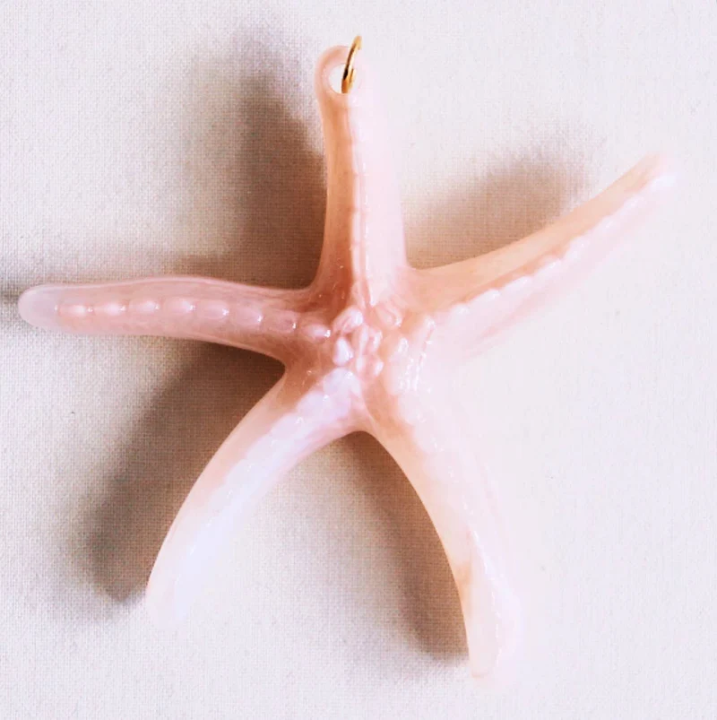 PENDENTIF ETOILE DE MER - rose