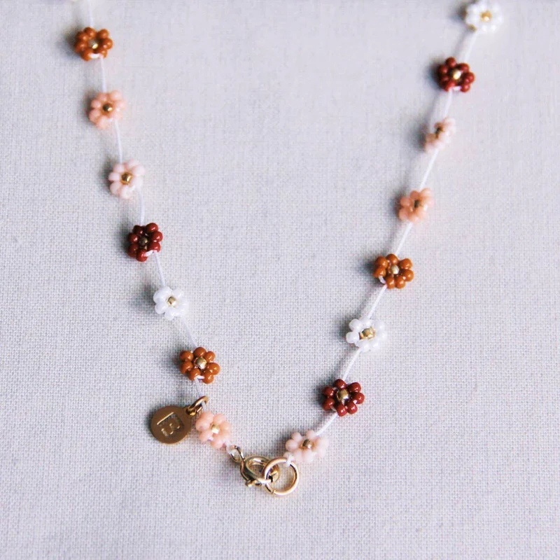 COLLIER MARGUERITE MULTICOULEURS