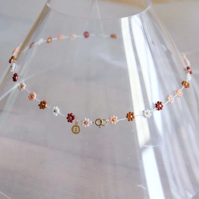 COLLIER MARGUERITE MULTICOULEURS