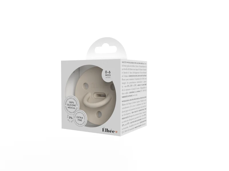 TÉTINE SILICONE - BEIGE