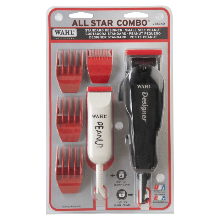 Duo de tondeuse et rasoir de finition All Star