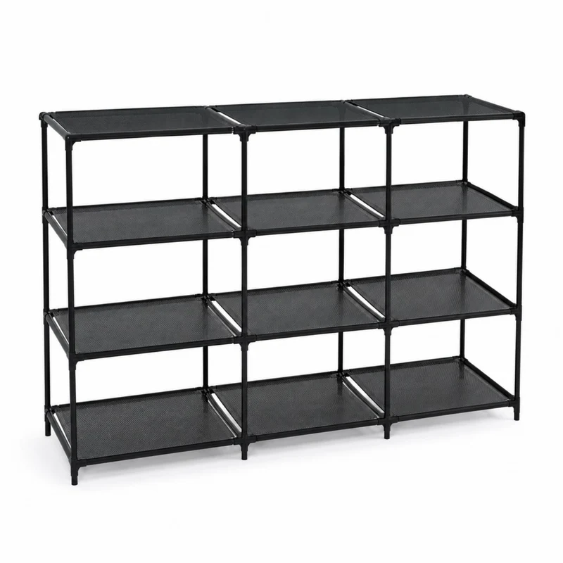 ETAGERE A CHAUSSURES MODULABLES 4 NIVEAUX