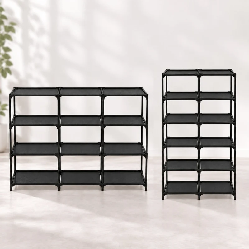 ETAGERE A CHAUSSURES MODULABLES 4 NIVEAUX