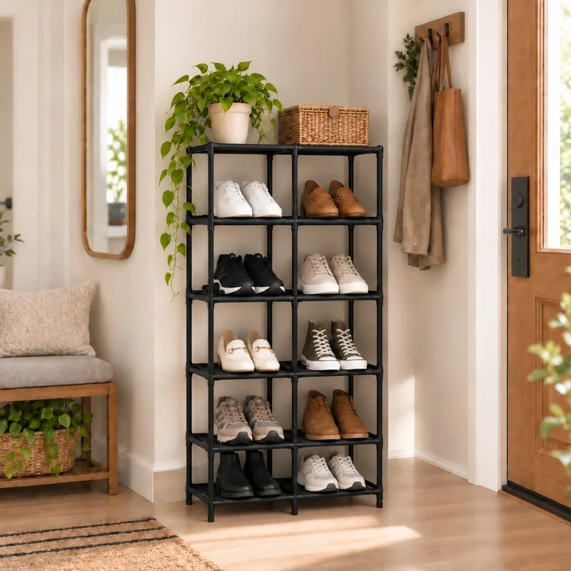 ETAGERE A CHAUSSURES MODULABLES 4 NIVEAUX