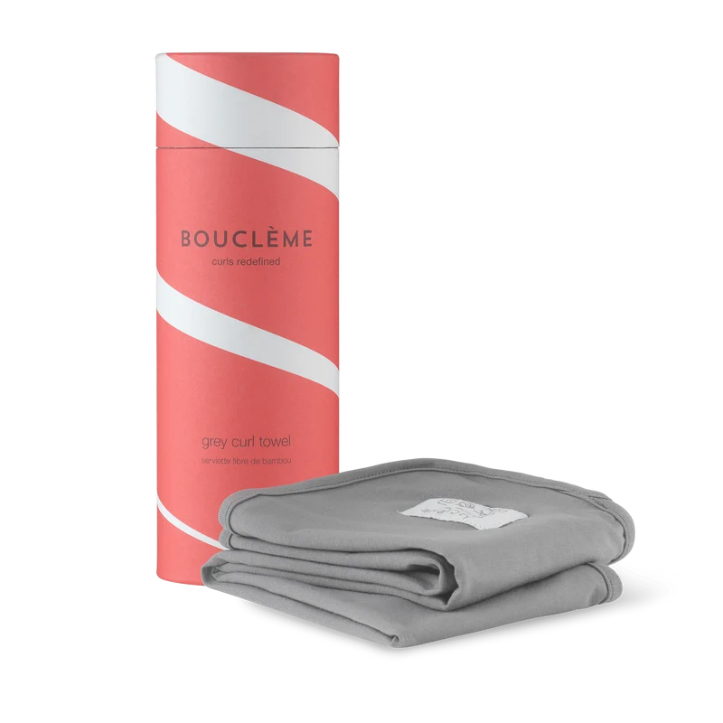 Serviette de toilette pour cheveux bouclés
