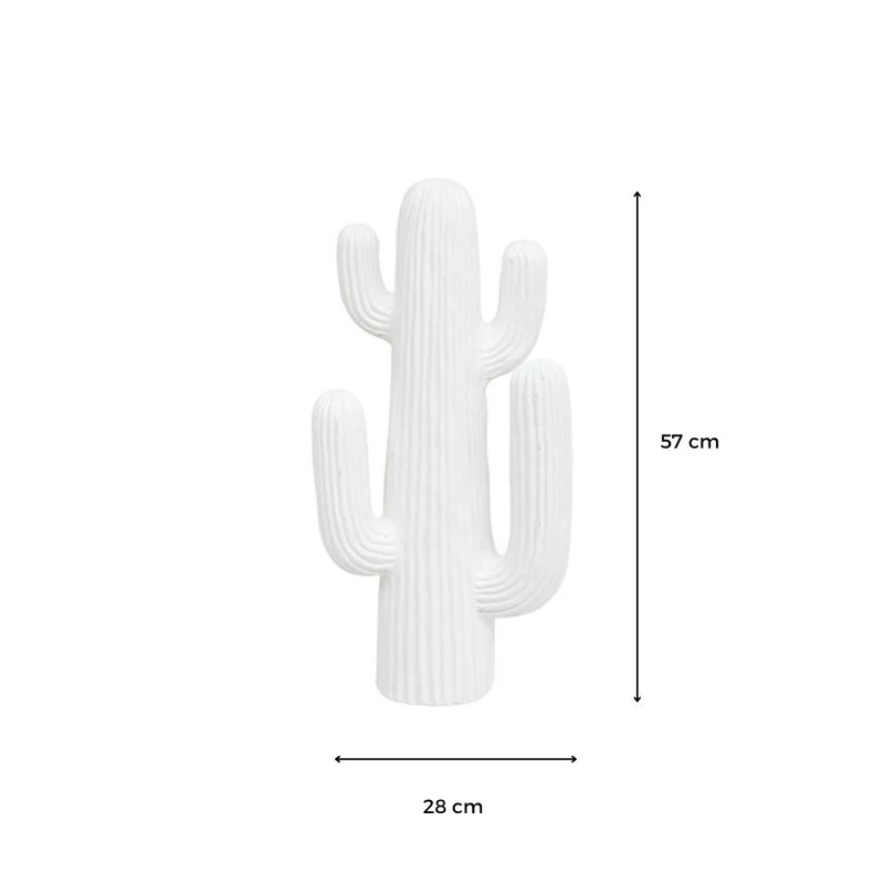 CACTUS BLANC 38 CM