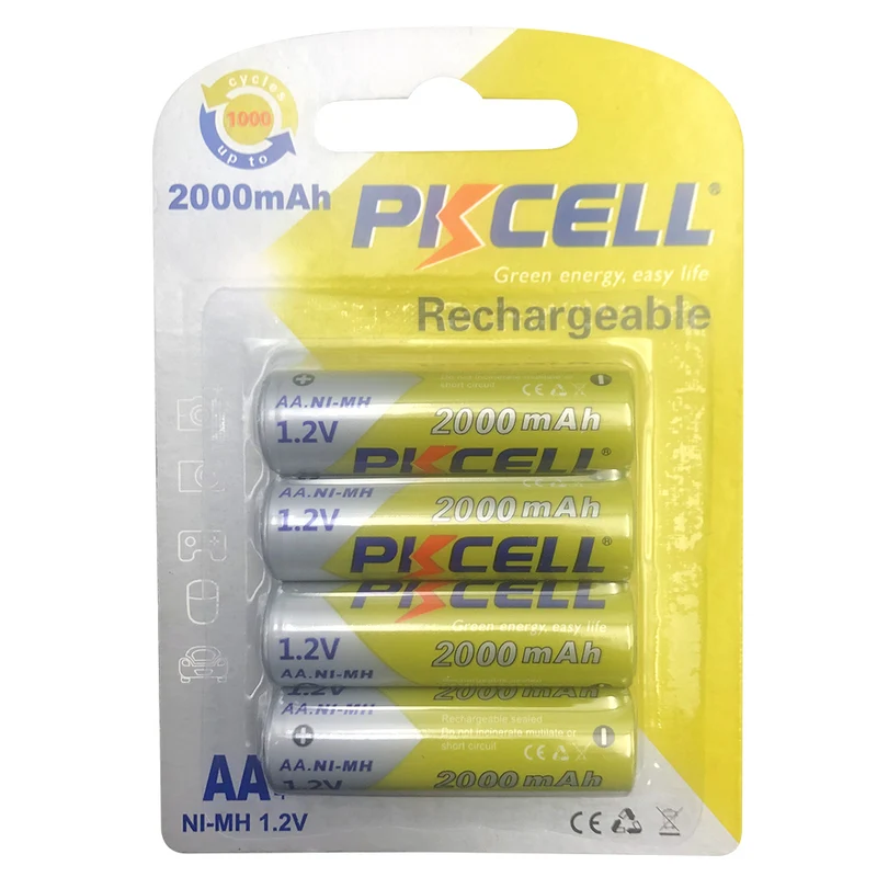 PILES RECHARGEABLES X4