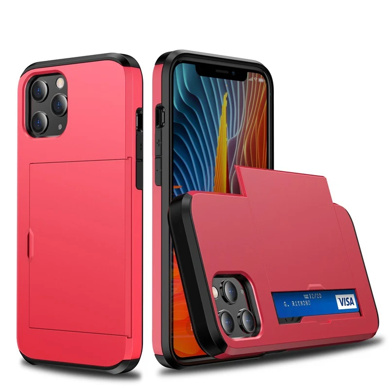 Mobile phone case slidind