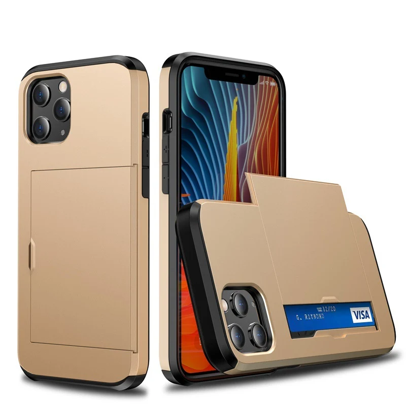 Mobile phone case slidind