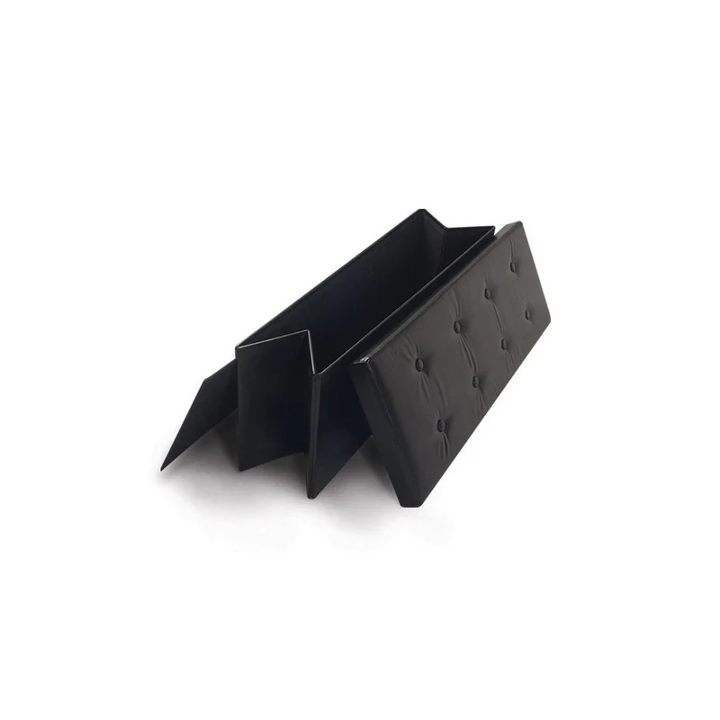 BANC COFFRE DE RANGEMENT IMITATION CUIR