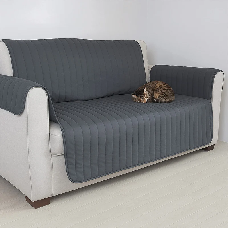 COUVRE FAUTEUIL ET CANAPÉ WATERPROOF MARRON