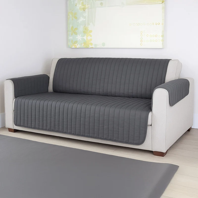 COUVRE FAUTEUIL ET CANAPÉ WATERPROOF MARRON