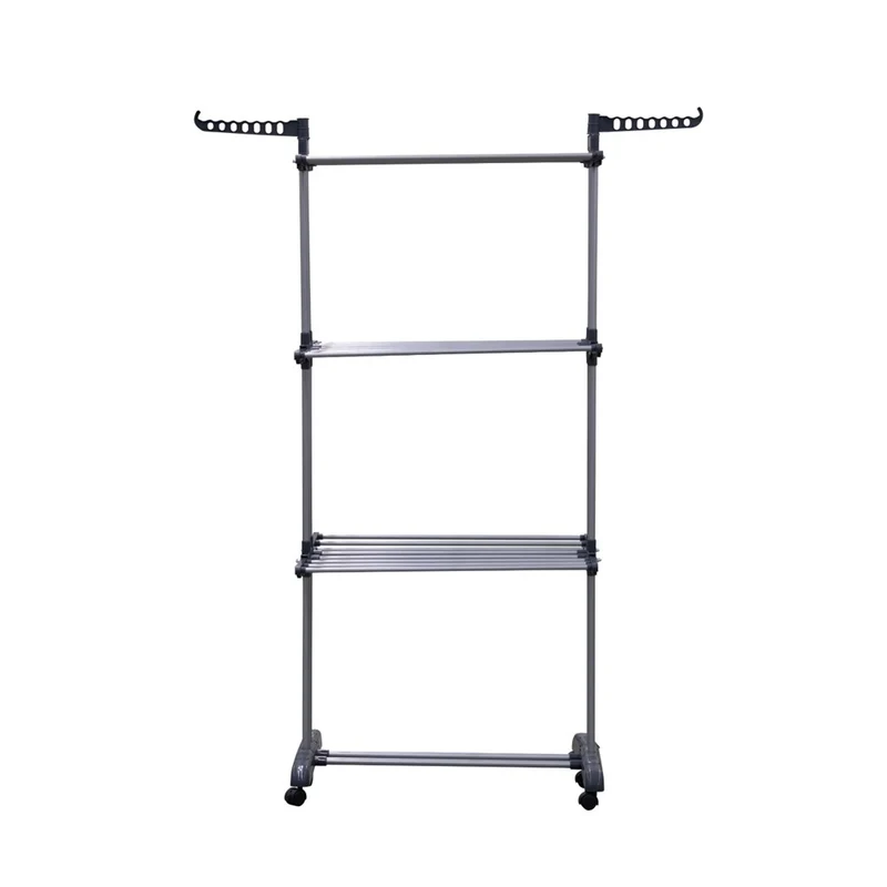 SÉCHOIR DRY FOLD AVEC 20 PINCES INOX