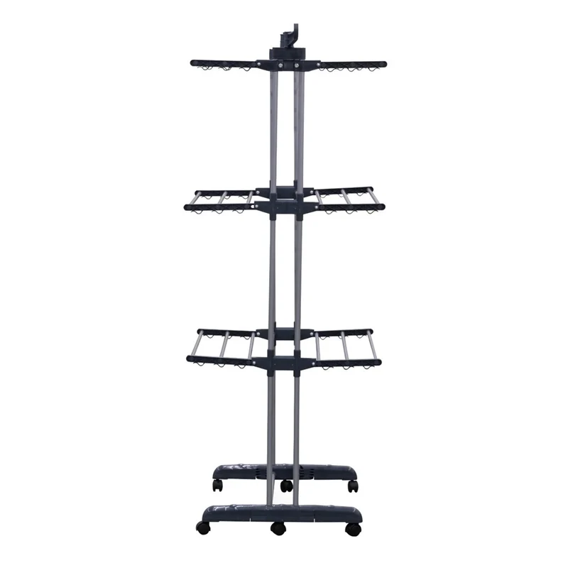 SÉCHOIR DRY FOLD AVEC 20 PINCES INOX