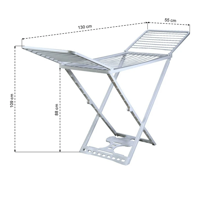 SÉCHOIR PLASTIQUE BLANC