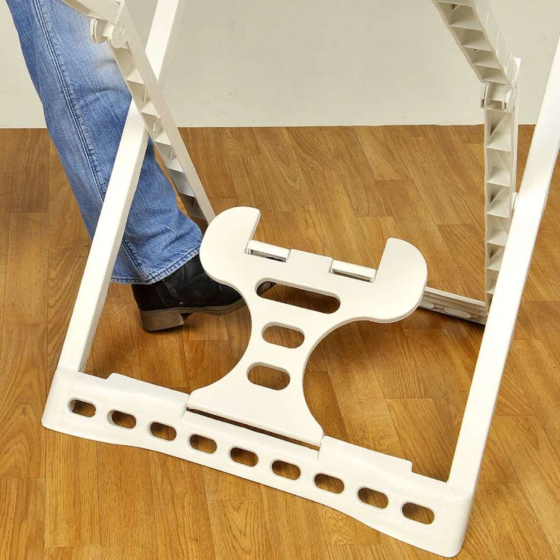 SÉCHOIR PLASTIQUE BLANC