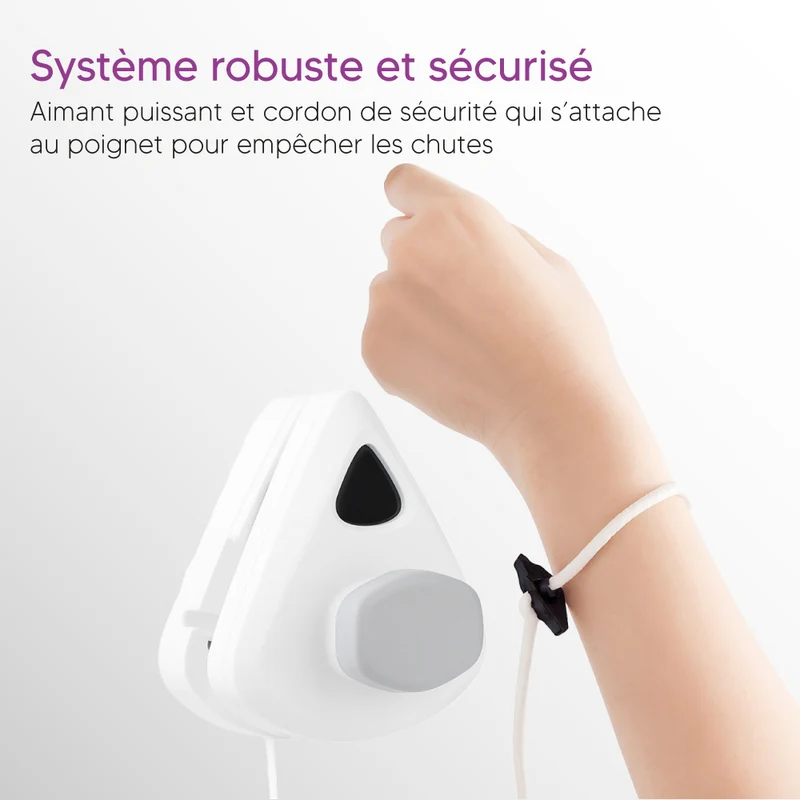 NETTOYEUR DE VITRES AIMANTÉ DOUBLE FACE