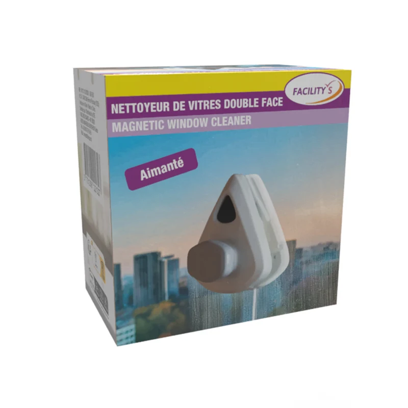 NETTOYEUR DE VITRES AIMANTÉ DOUBLE FACE