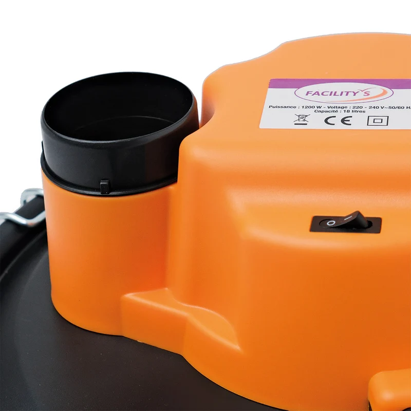 ASPIRATEUR À CENDRES CHAUDES 1200 W 18L
