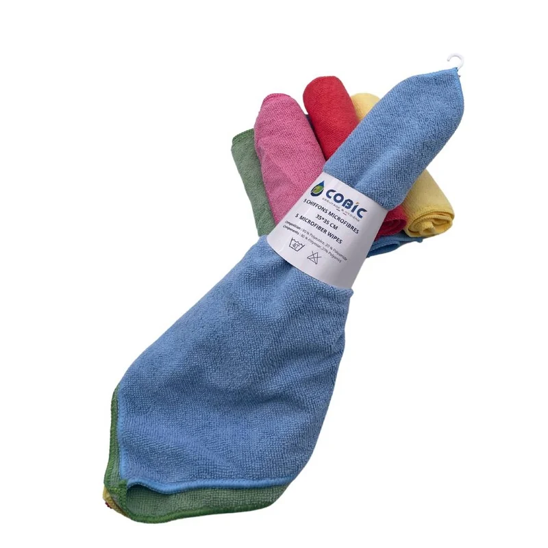 CHIFFONS MICROFIBRE X5