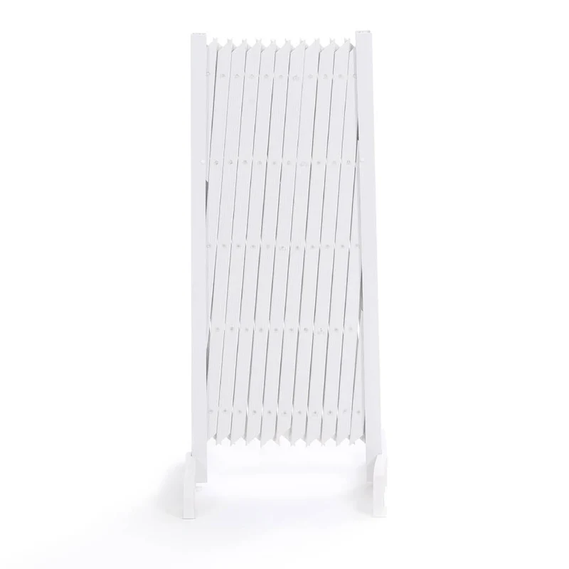 BARRIÈRE EXTENSIBLE BLANCHE PLASTIQUE