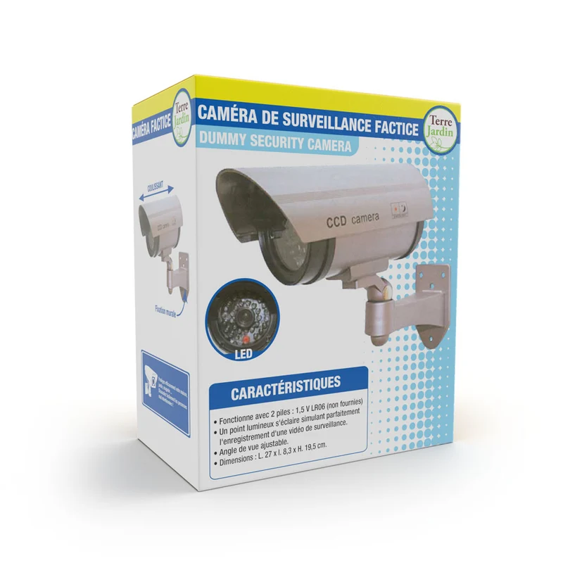 CAMÉRA DE SURVEILLANCE FACTICE