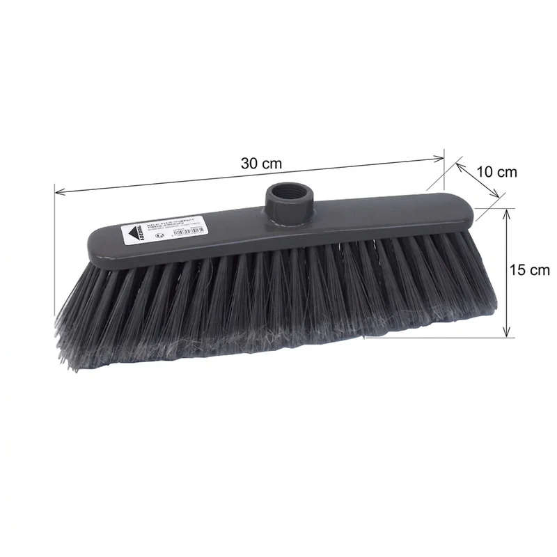BALAI BROSSE ANTI CHOCS 30 X 10 X 12 CM ANTHRACITE