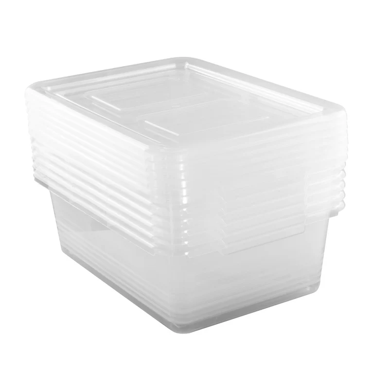 BOITE PLASTIQUE 10 L X6