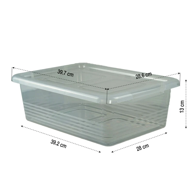 BOITE PLASTIQUE 10 L X6