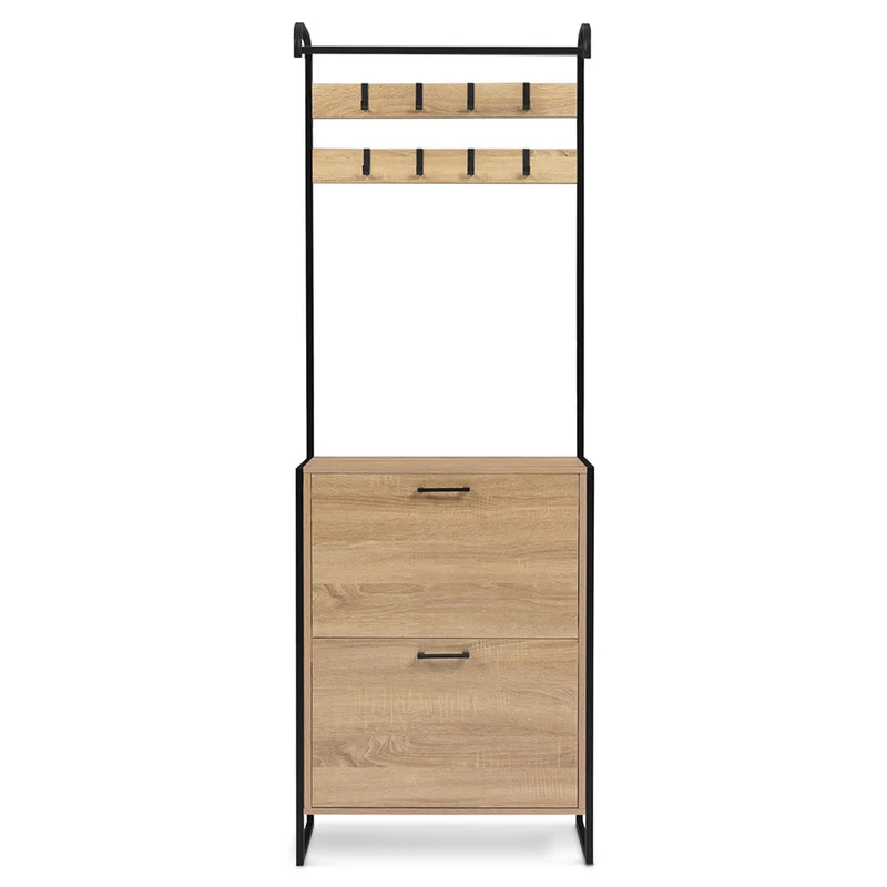 VESTIAIRE 2 PORTES RANGE-CHAUSSURES