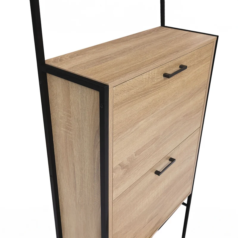 VESTIAIRE 2 PORTES RANGE-CHAUSSURES