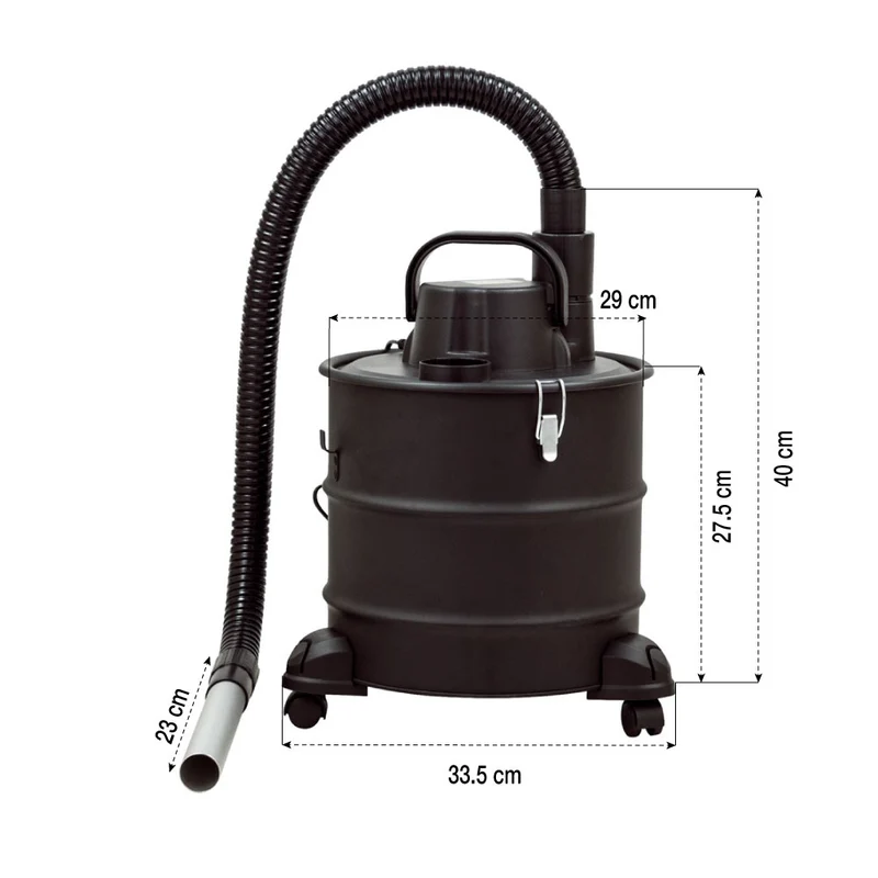 ASPIRATEUR À CENDRES CHAUDES 18 L