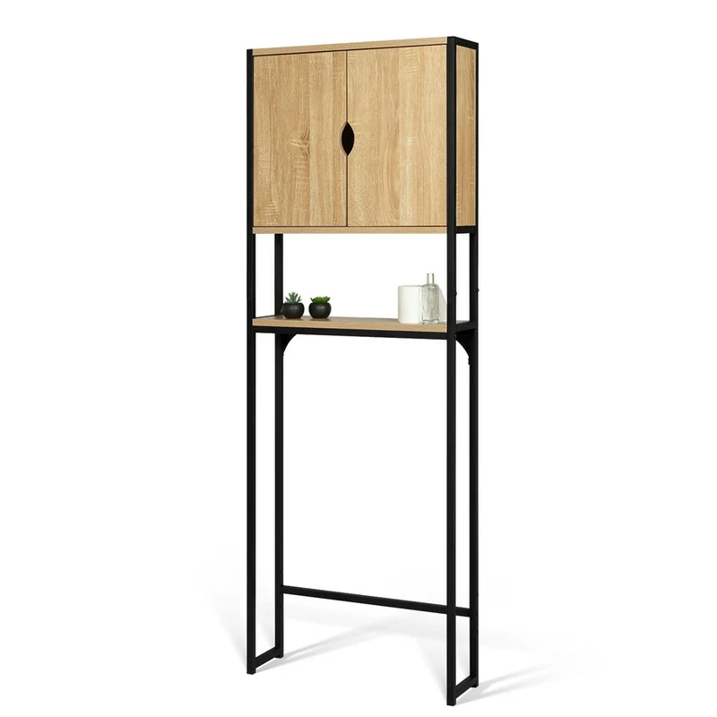 MEUBLE DESSUS WC MEMPHIS AVEC PLACARD