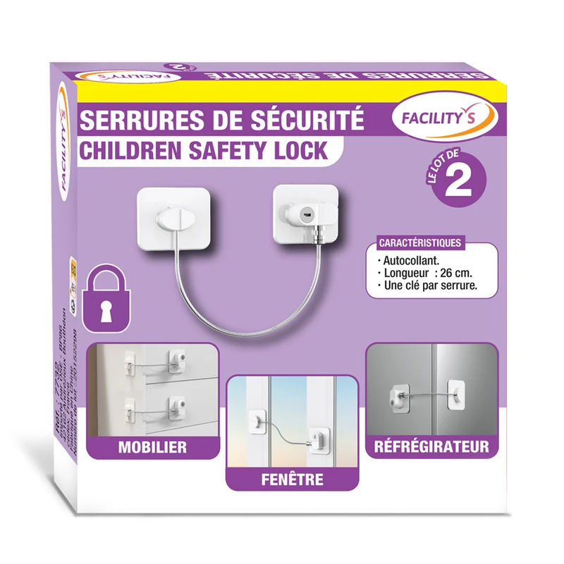 SERRURES DE SÉCURITÉ X2