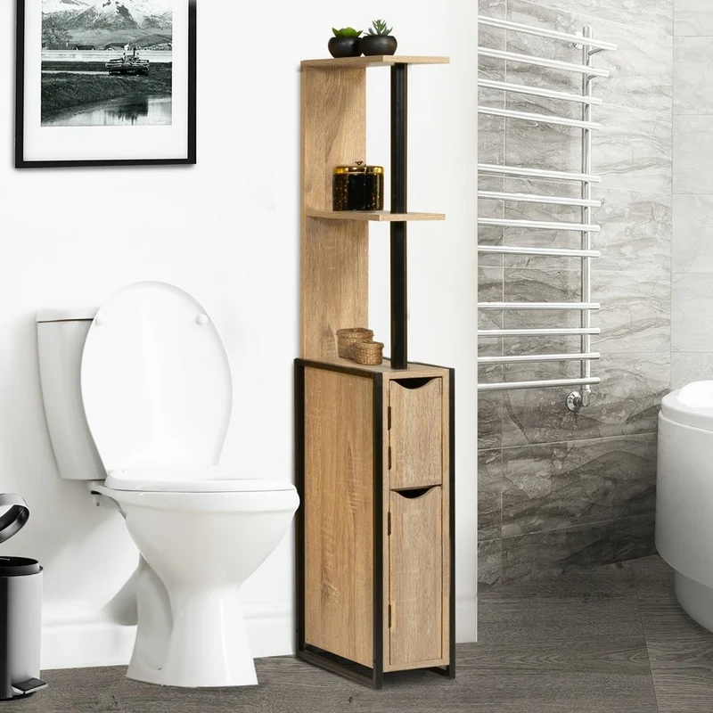 MEUBLE WC 2 PORTES INDUSTRIEL