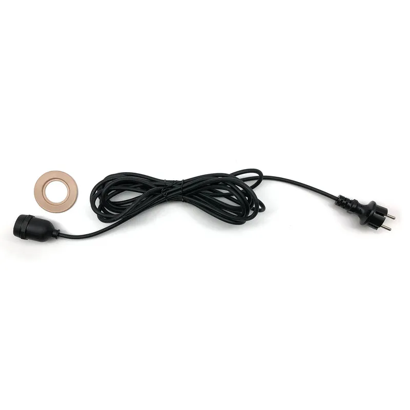 Câble ENNA douille E27 longueur 5 mètres pour extérieur compatible avec nos abat-jour