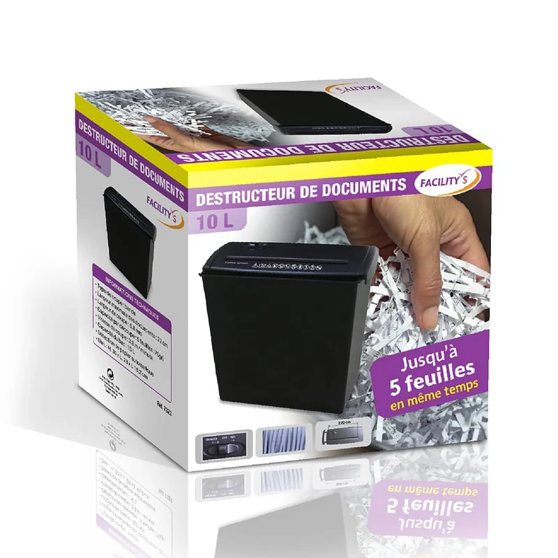 DESTRUCTEUR DE DOCUMENTS