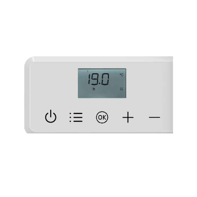 Radiateur sèche-serviettes électrique à inertie écran LCD 500W MONTANA