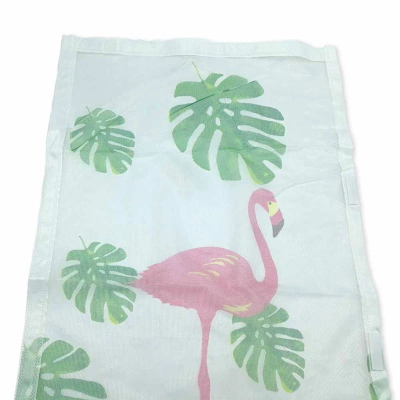 MOUSTIQUAIRE AIMANTÉE IMPRIMÉE FLAMANT ROSE