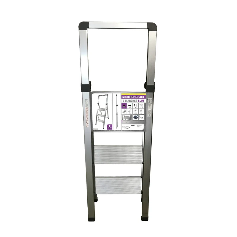 MARCHEPIED ALU SLIM 3 MARCHES