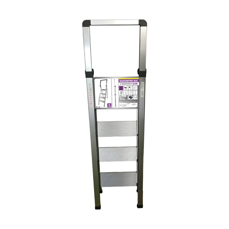 MARCHEPIED ALU SLIM 4 MARCHES