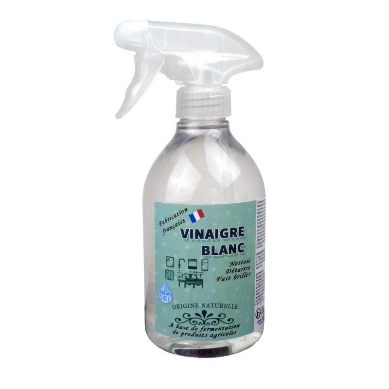 VINAIGRE BLANC, BICARBONATE DE SOUDE ET SAVON NOIR
