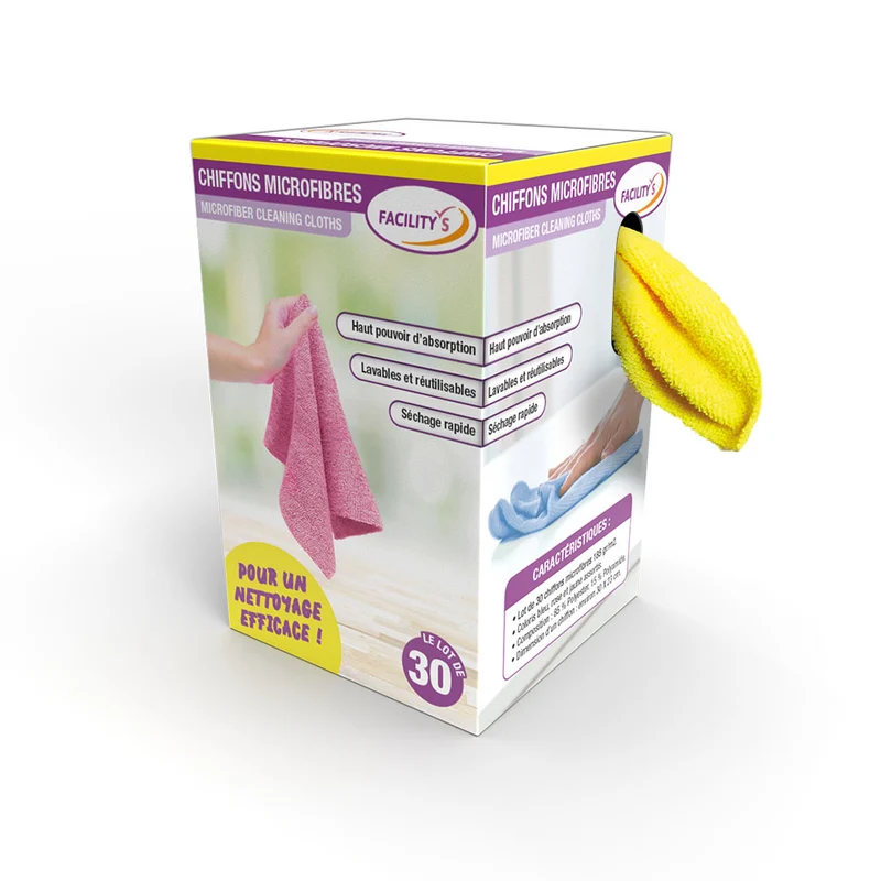 CHIFFONS MICROFIBRES X30