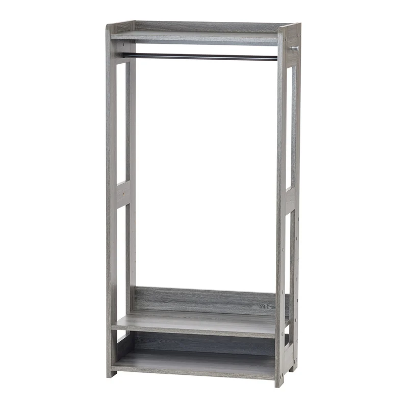 Wood Garment Rack - Compact