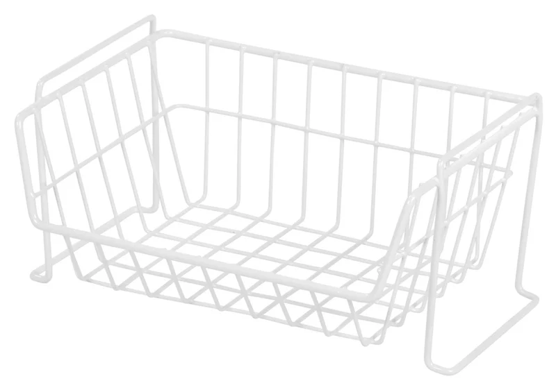 Wire Stacking Storage Basket - Small
