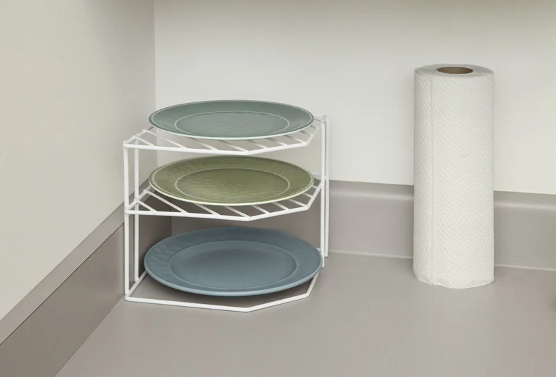 Wire Shelf Organizer - Corner