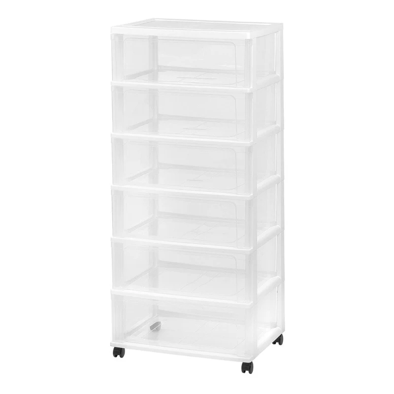 Wide Storage Chest - 6 Drawers