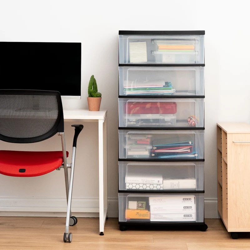 Wide Storage Chest - 6 Drawers
