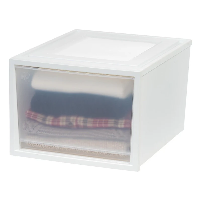 Stacking Storage with Drawer - Nested 4 Pack - 42 QT